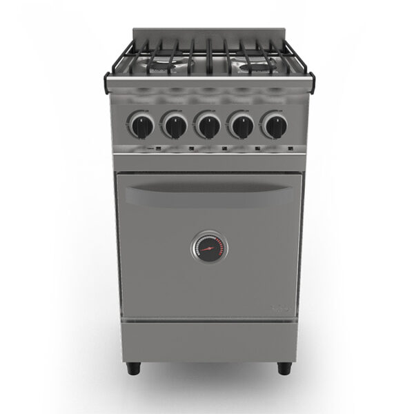 Cocina Fornax Fit 50 cm acero