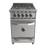 Cocina Fornax Grat 55 cm acero