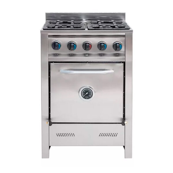 Cocina Gastroequip 52 cm 4 hornallas