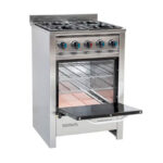 Cocina Gastroequip 58 cm 4 hornallas