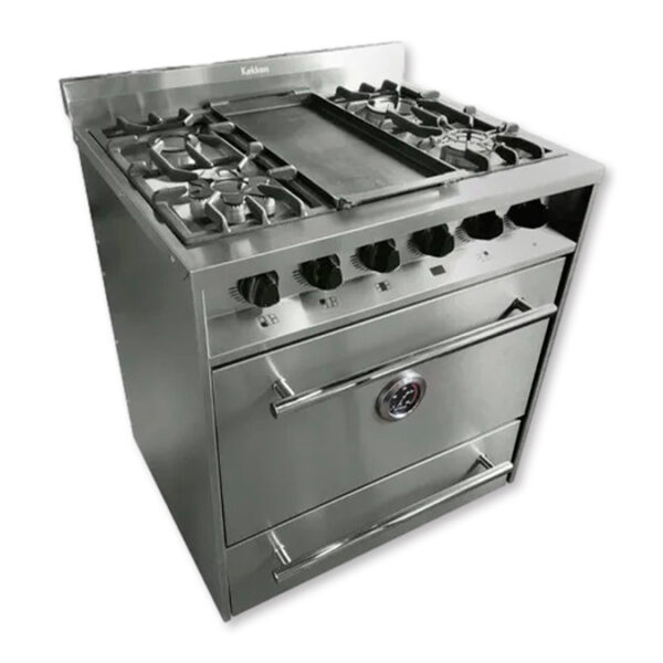 Cocina Kokken 76 cm Plancheta Acero