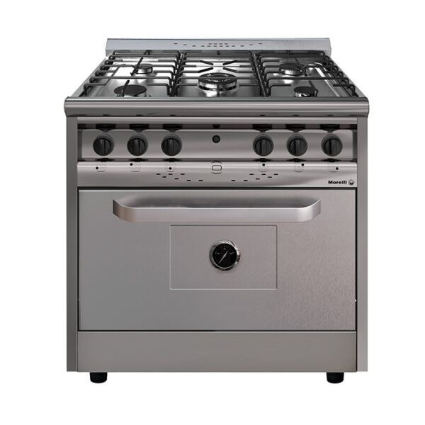 Cocina Morelli Forza 87 cm puerta acero