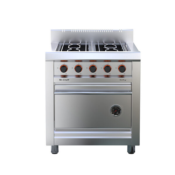 Cocina Morelli Mr Cheff 750 Rej De Fundicion 4h
