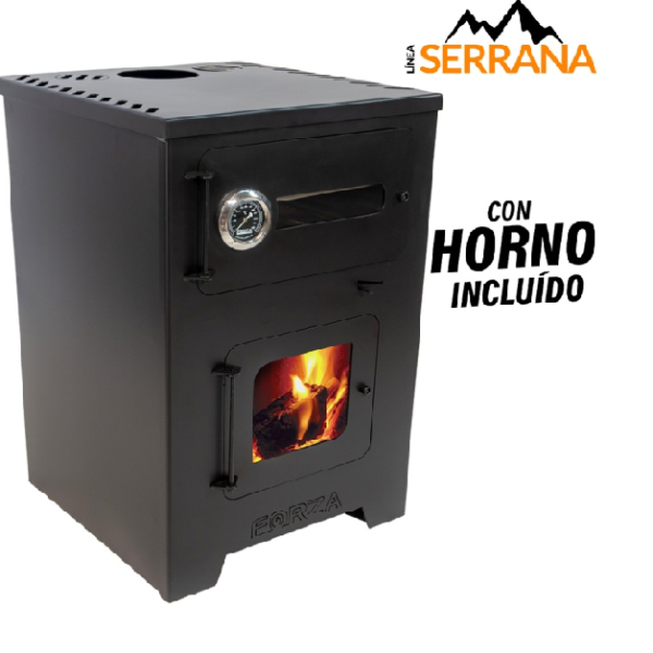 Estufa a leña Forza Serrana F15500