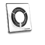 Extractor de baño Ecoclima 4" Cromo